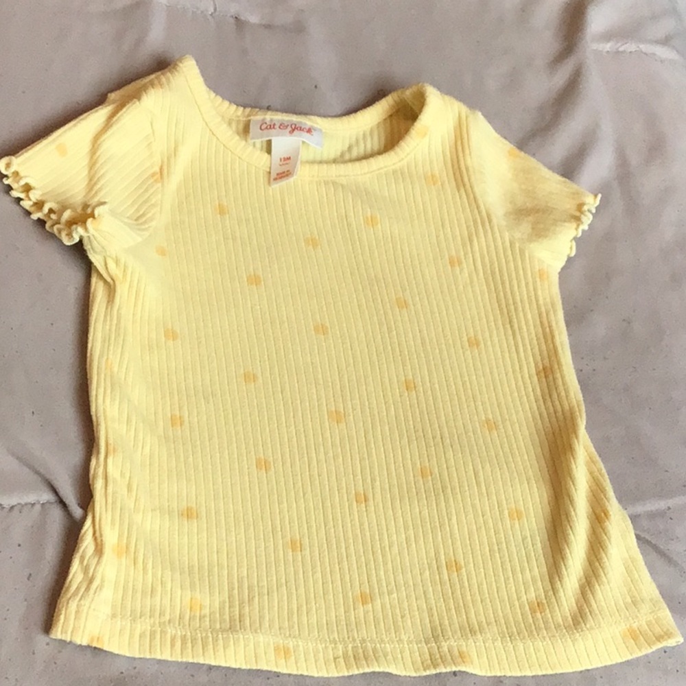 Cat & Jack Yellow Kids T-Shirt